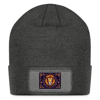 Etrisaties Motivational T Shirts 0021849 - Patch Beanie - charcoal grey - Front