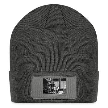 Trash Men: New York City  - Patch Beanie - charcoal grey - Front
