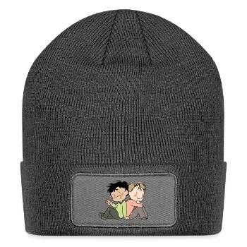 Heartstopper - Patch Beanie - charcoal grey - Front
