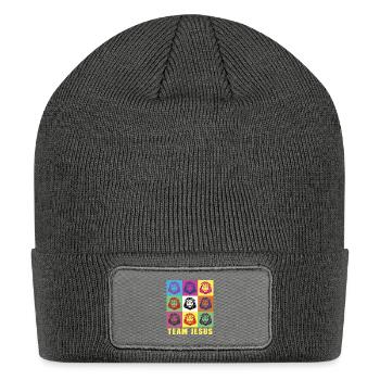 Team Jesus - Patch Beanie - charcoal grey - Front