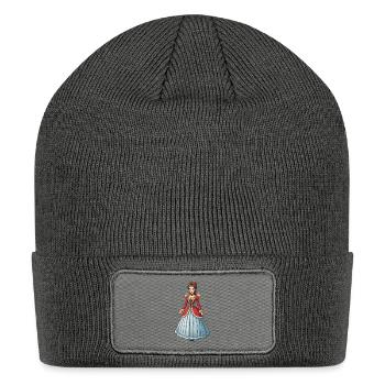 Nutcracker Figurine - Patch Beanie - charcoal grey - Front