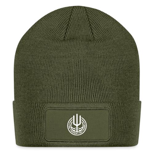 Trident White - Patch Beanie