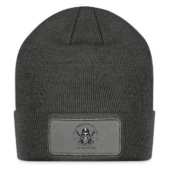 Cut Above The Rest (Reaper) - Patch Beanie - charcoal grey - Front