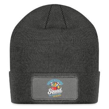 Housekeeping Squad: Clean It Like We Mean It - Patch Beanie - charcoal grey - Front