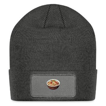 Couscous Bowl - Patch Beanie - charcoal grey - Front