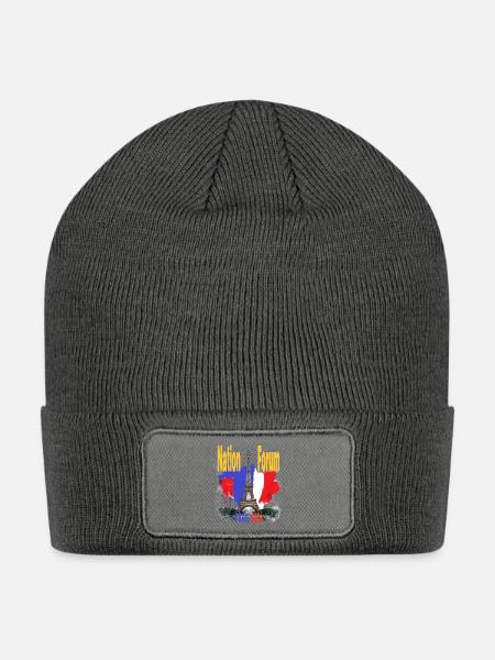 Paris Games 2024 - Patch Beanie - charcoal grey
