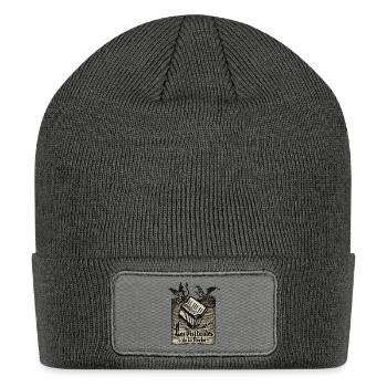 Vintage Mexican Ranchero Band - Patch Beanie - charcoal grey - Front