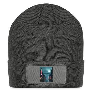Prints for all - Patch Beanie - charcoal grey - Front