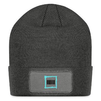 Be Positive - Patch Beanie - charcoal grey - Front