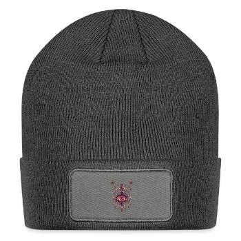 Blade of Insight - Patch Beanie - charcoal grey - Front