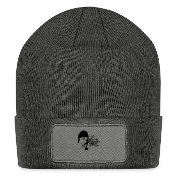Vintage Mexican Astrologer with Psychic Gifts - Patch Beanie - charcoal grey - Front