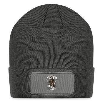 Cowboy - Patch Beanie - charcoal grey - Front