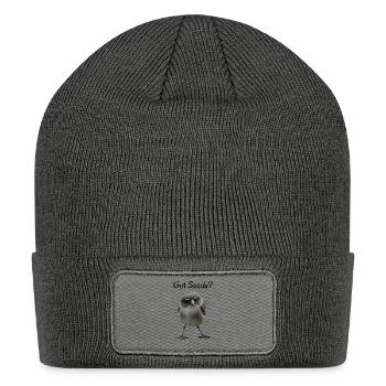 Got Seeds - Patch Beanie - charcoal grey - Front