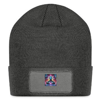 Andraid: Futuristic Vision - Patch Beanie - charcoal grey - Front