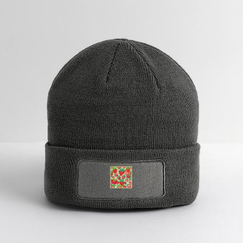 Strawberry Swirl Pattern - Patch Beanie