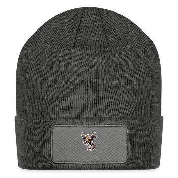 Celestial Griffin Soars - Patch Beanie - charcoal grey - Front