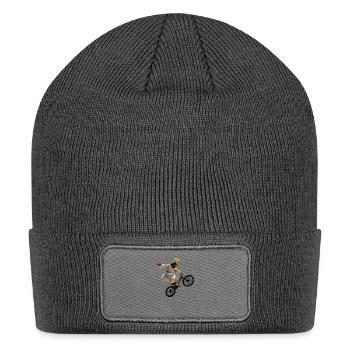 BMX Jesus - Patch Beanie - charcoal grey - Front