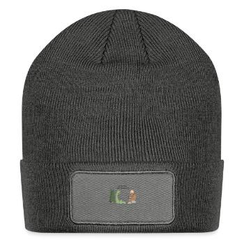 Cryptid Crypto Chats - Patch Beanie - charcoal grey - Front