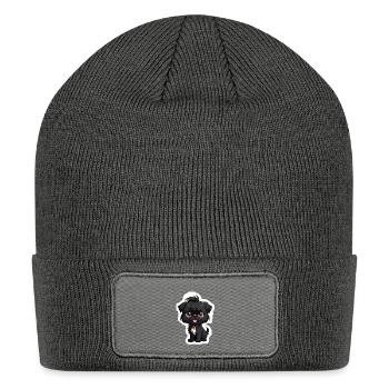 Chispa Traviesa - Patch Beanie - charcoal grey - Front