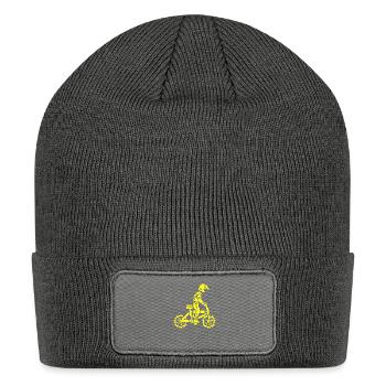 BMX Bike Bandits ZX Spectrum 8-bit - Patch Beanie - charcoal grey - Front