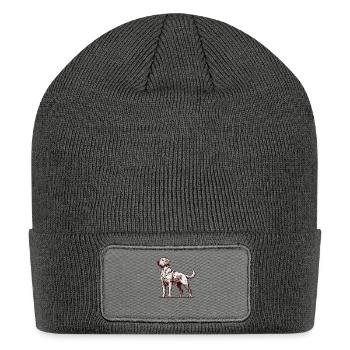 Labrador Retriever - Patch Beanie - charcoal grey - Front
