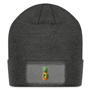 Alien Pineapple - Patch Beanie - charcoal grey - Front