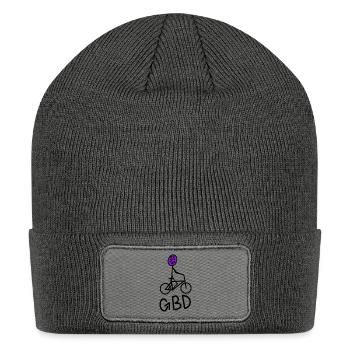 gbd bmx color 20240916044820 - Patch Beanie - charcoal grey - Front