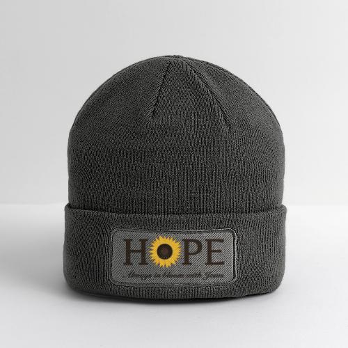 Hope Always in Bloom with Jesus Shirt – Christian - Patch Beanie