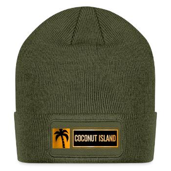 Coconut Republic - Patch Beanie - olive - Front