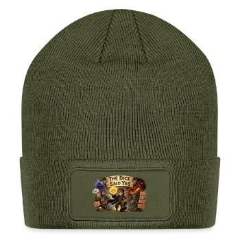 The Dice Said Yes Hero Quest Tee - Patch Beanie - olive - Front