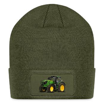 Tractor John - Patch Beanie - olive - Front