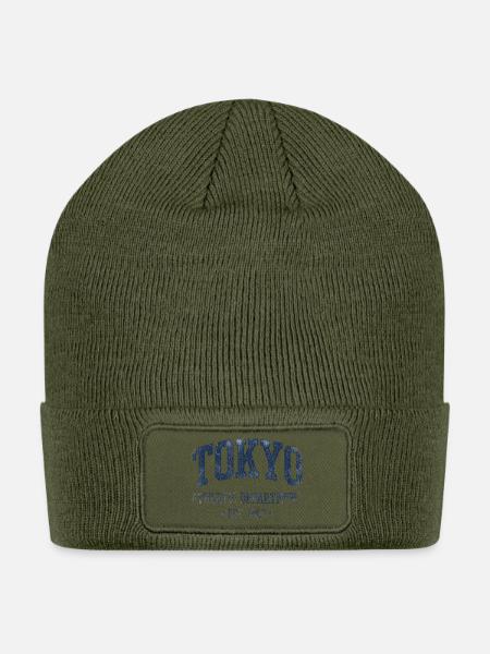 Tokyo Athletic Department Vintage - Patch Beanie - olive