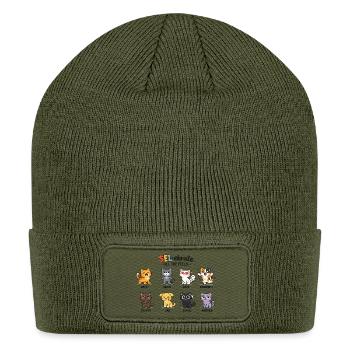 SEL-ebrate All The Feels  - Patch Beanie - olive - Front