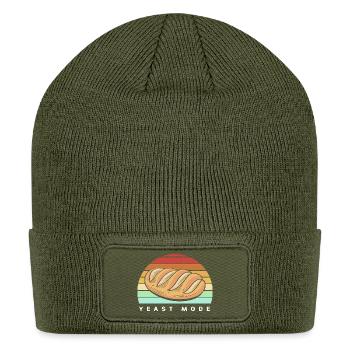 Bread Baker Bread Sourdough Baking - Patch Beanie - olive - Front