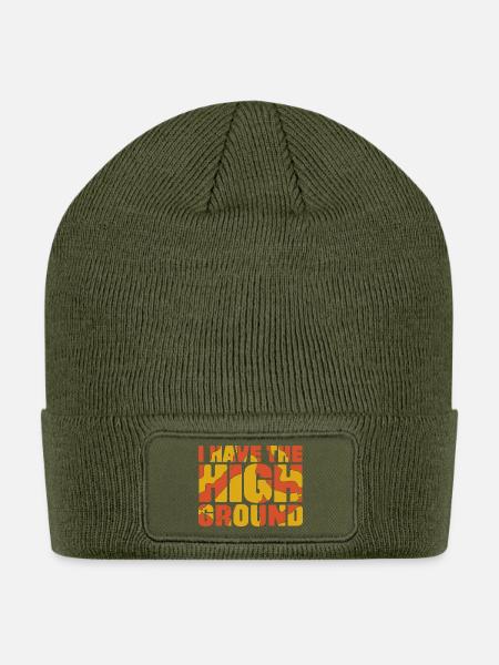 The High Ground - Patch Beanie - olive