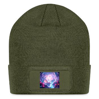 Lunar Haven - Patch Beanie - olive - Front