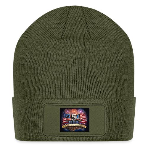 USA 250th Celebration - Patch Beanie