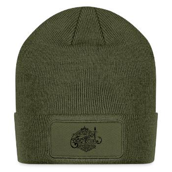 Desperado Club Black Logo - Patch Beanie - olive - Front