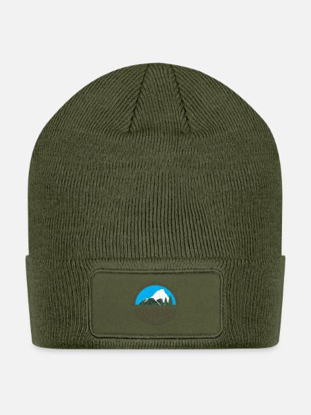 Vail Colorado ski resort - Patch Beanie - olive