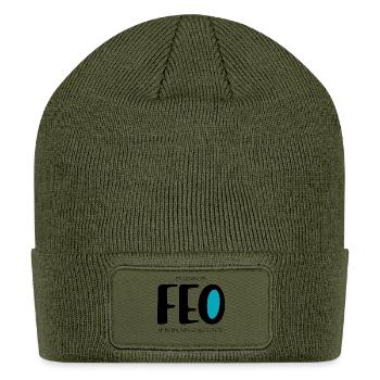 Me gustaria ser feo - Patch Beanie - olive - Front