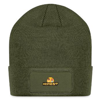 Sunny Duo Thumbs Up Hanestt - Patch Beanie - olive - Front
