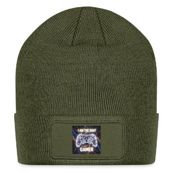 Crystal Core GOAT Gamer - Patch Beanie - olive - Front