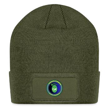 Green Power Zero Carbon Emblem - Patch Beanie - olive - Front