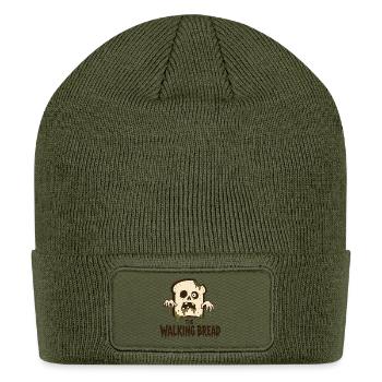 The Walking Bread – Zombie Bread - Patch Beanie - olive - Front