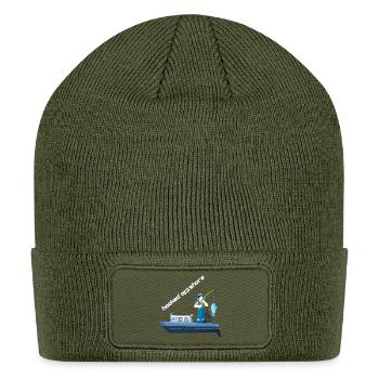 Hooked_Offshore - Patch Beanie - olive - Front