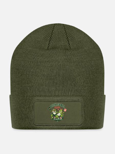 Frog Pickleball Partners in Dink - Patch Beanie - olive