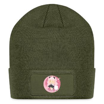 fun_all_the_way - Patch Beanie - olive - Front