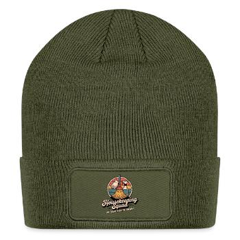 Housekeeping Squad: Clean It Like We Mean It - Patch Beanie - olive - Front