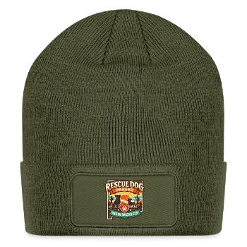 Rescue Dog Parent NM - Patch Beanie - olive - Front