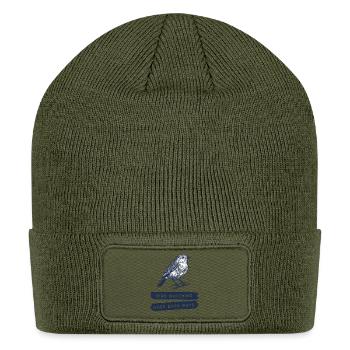 Bird Watching Goes Both Ways - Patch Beanie - olive - Front